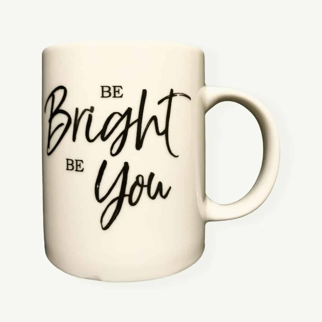 Bilde av krus - Be bright, be you - CampNord nettbutikk - Friluftsliv